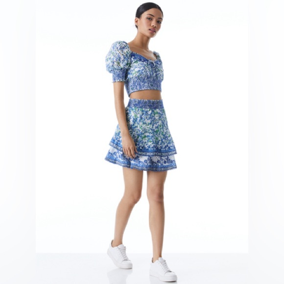 Alice and Olivia Crop Top NwT - Picture 6 of 10